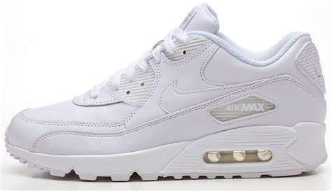 nike air max white herren 90 lea|air max 90 flyknit white.